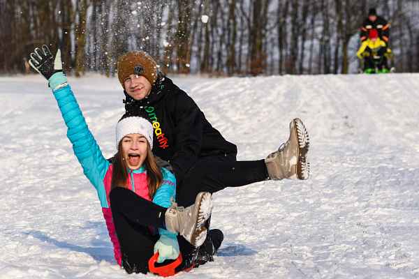 Zimní radovánky na Střední Moravě