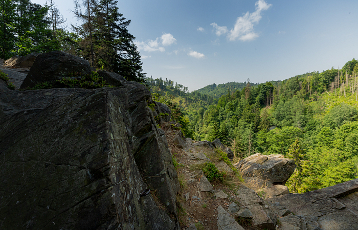 Naturlehrpfad durch das Bystřice-Tal