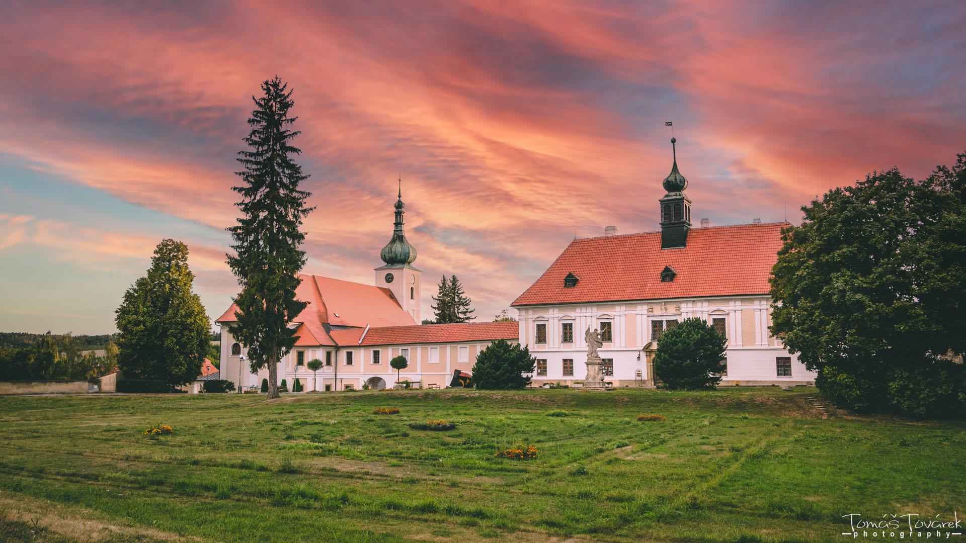 Konice Chateau with an exhibition of handicrafts and a collection of axes