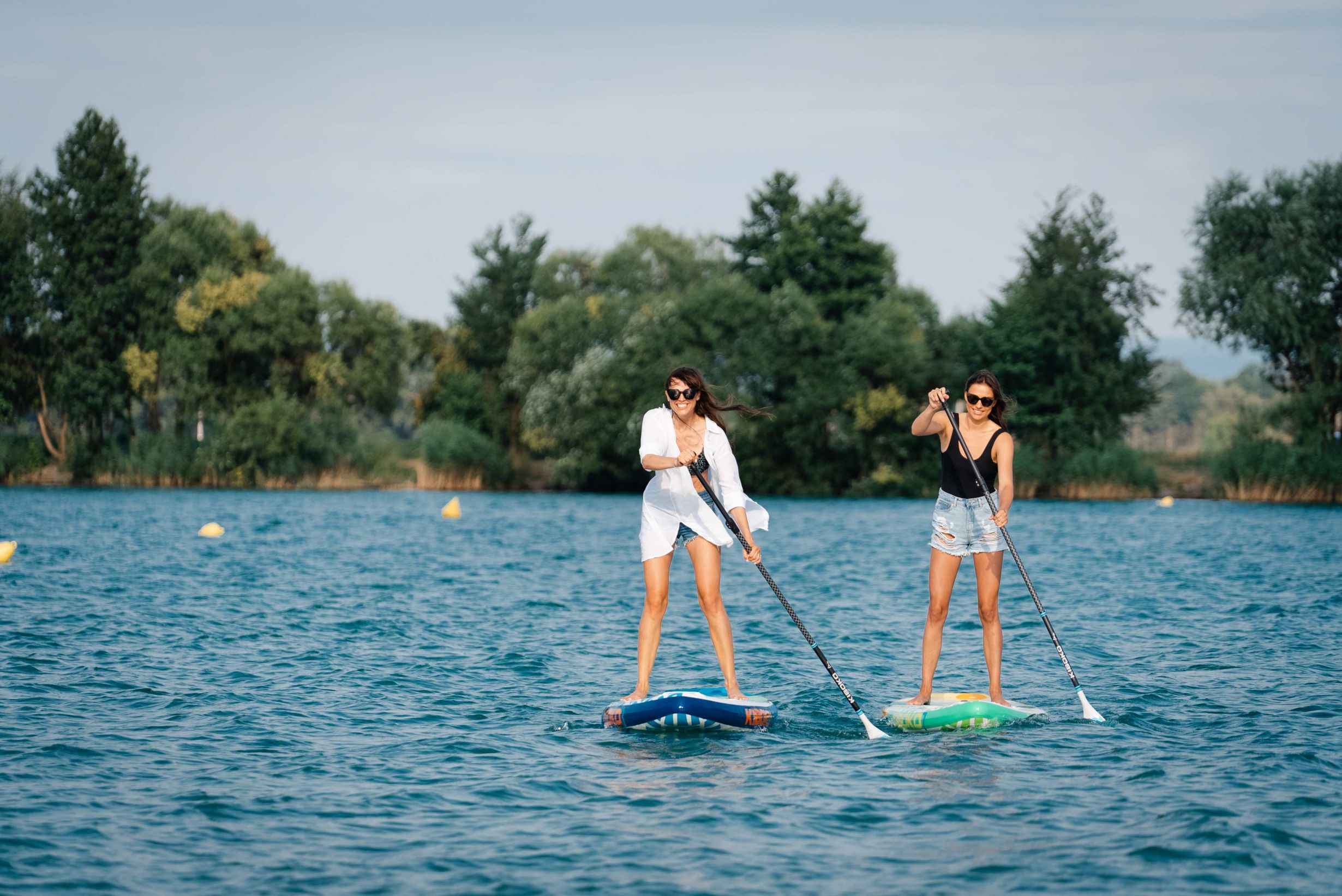 Paddleboarding Náklo