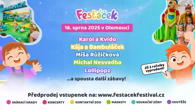 Fesťáček Olomouc 2025