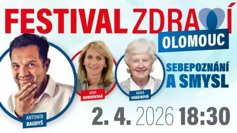 Festival zdraví V. - Baudyš, Hogenová, Dobrovská 3 hodiny
