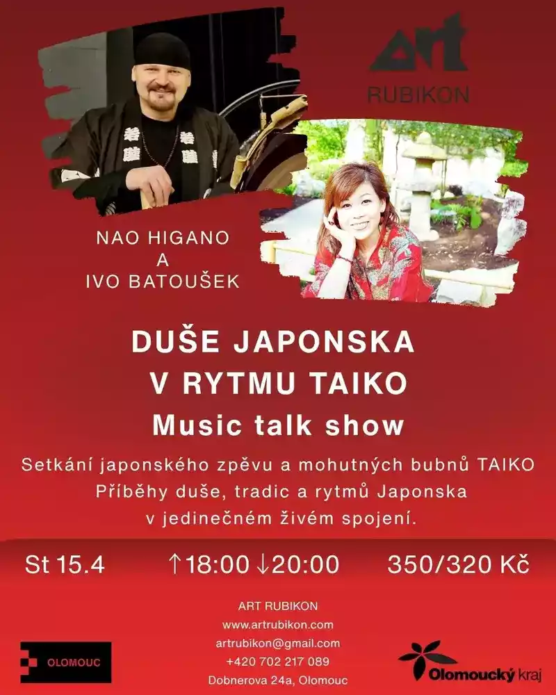 Rytmus a duše Japonska - Nao Higano a Ivo Batoušek