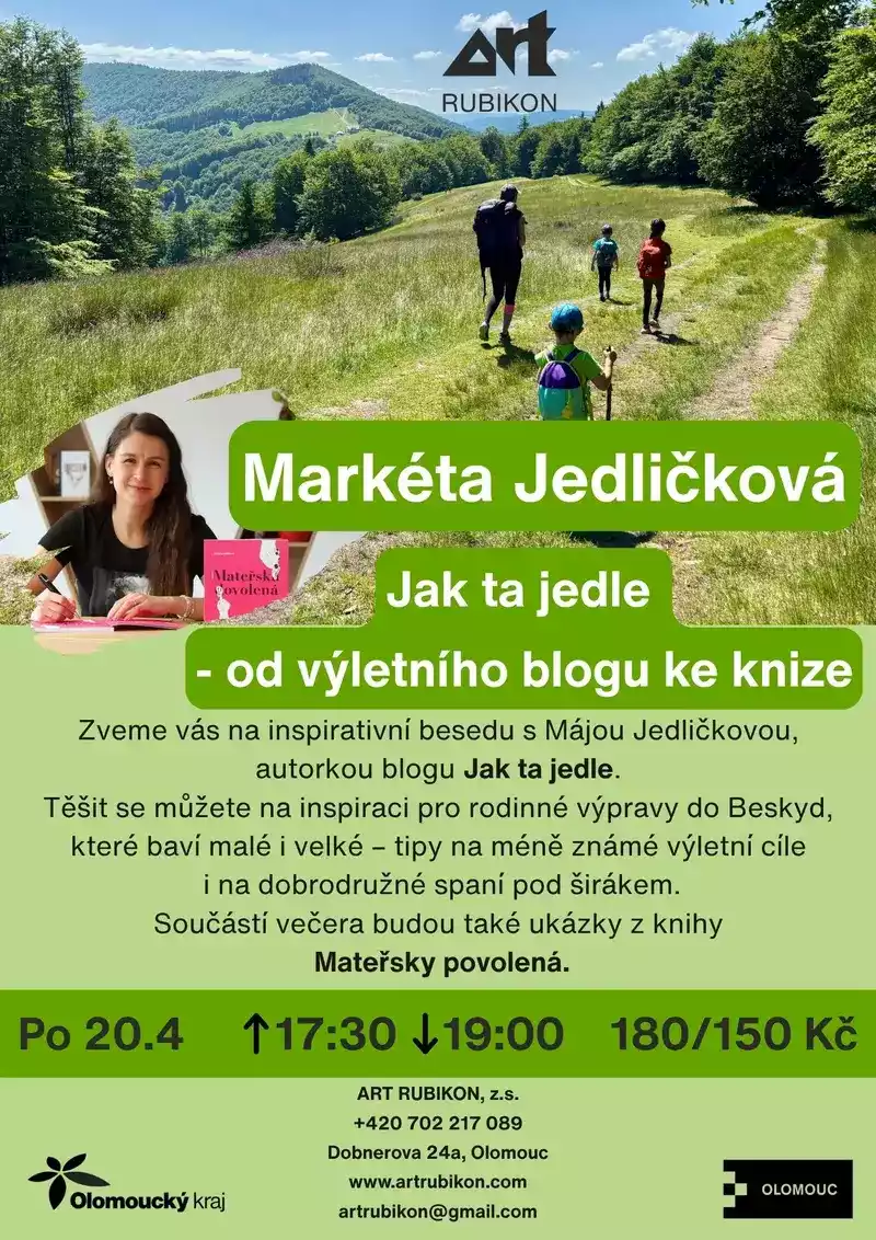 Markéta Jedličková: Jak ta jedle - od výletního blogu ke knize