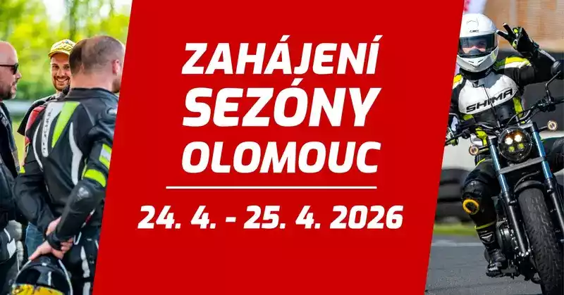 Zahájení sezóny v Motoparku Olomouc