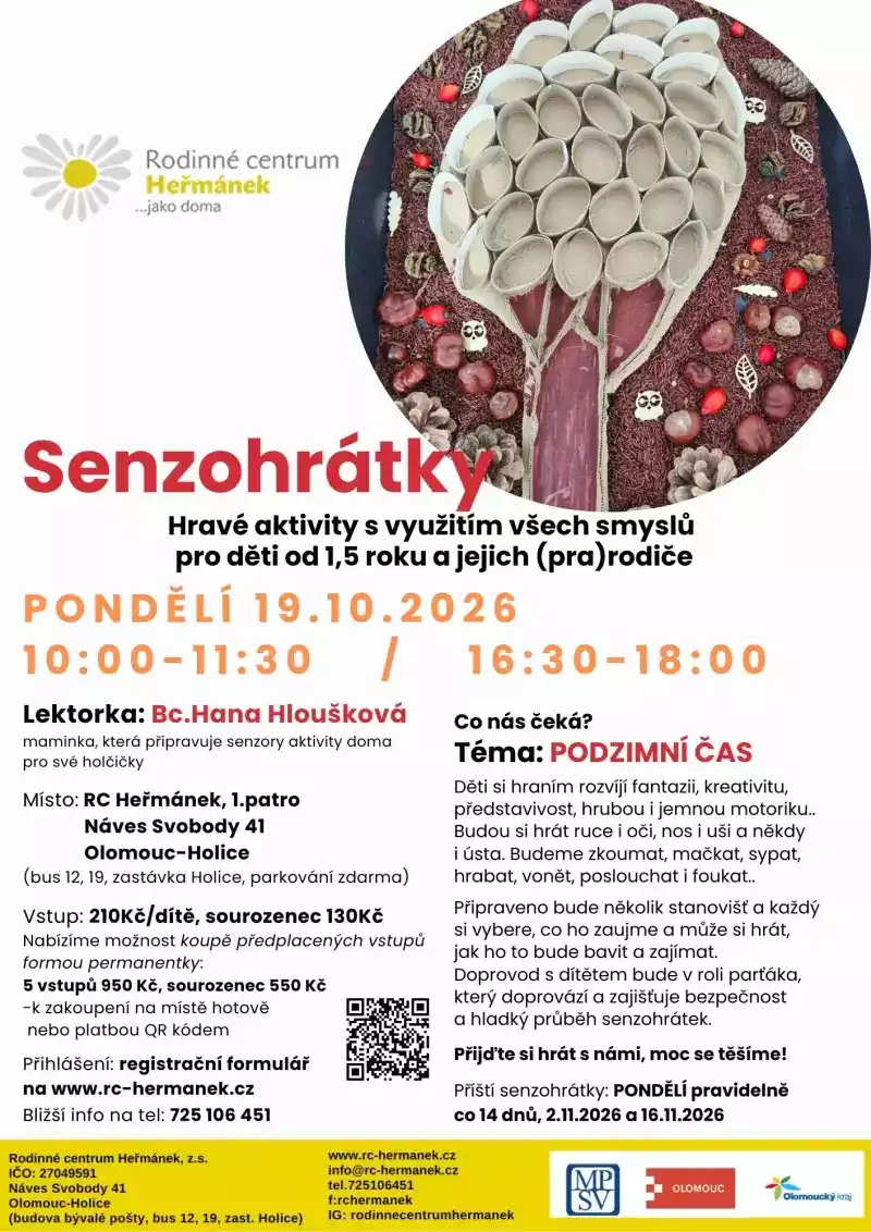 Senzohrátky na téma Podzimní čas