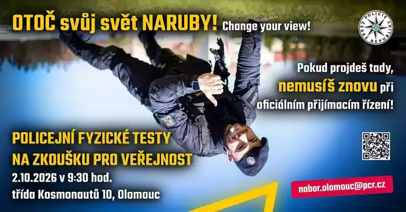 Policejní fyzické testy na zkoušku pro veřejnost