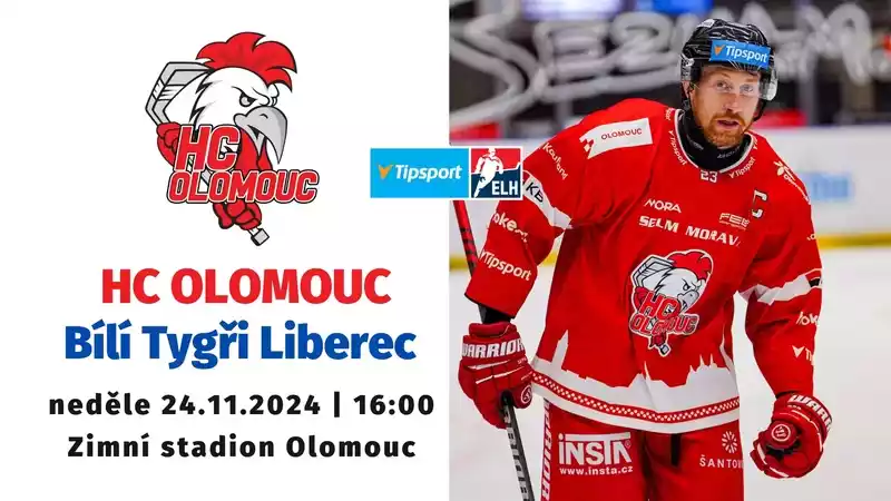 HC Olomouc - Bílí Tygři Liberec