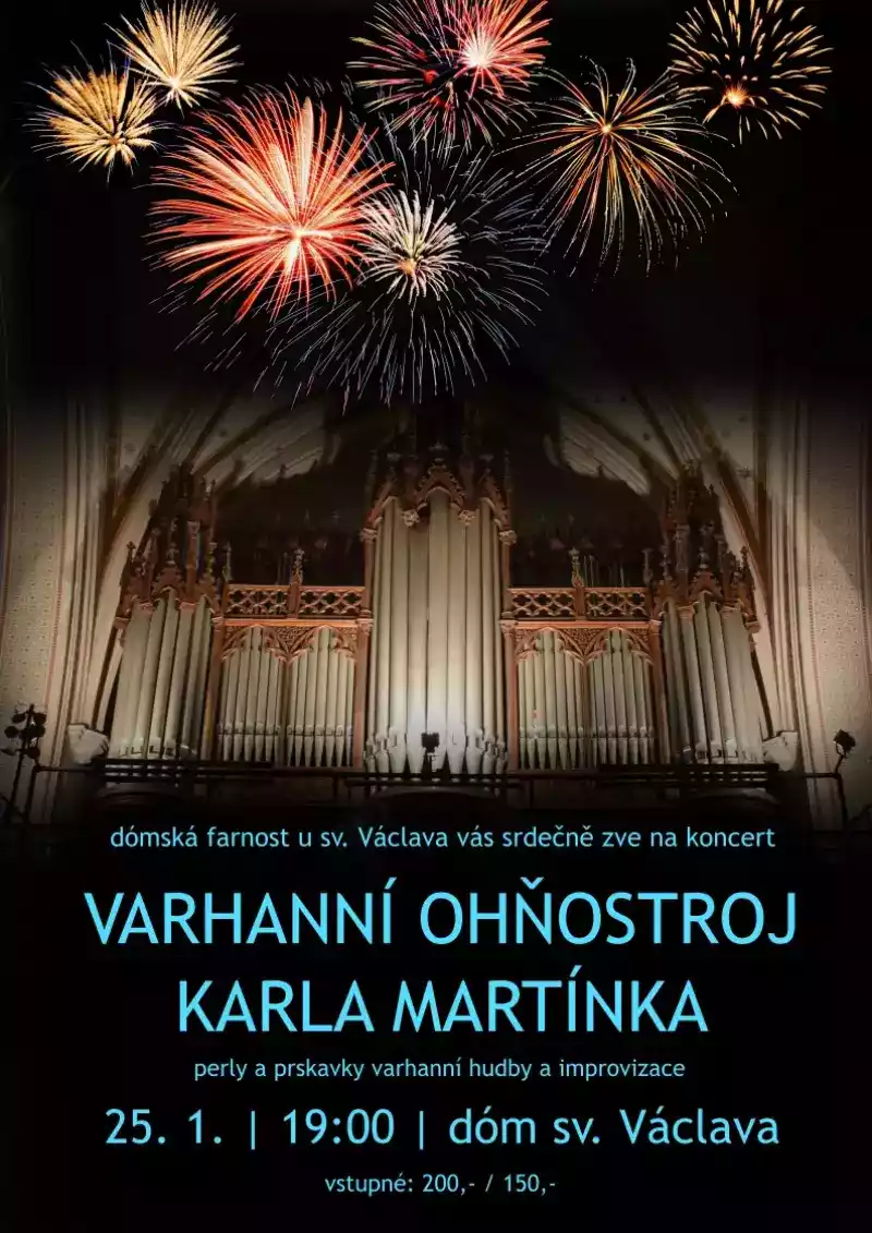 Varhanní ohňostroj Karla Martínka