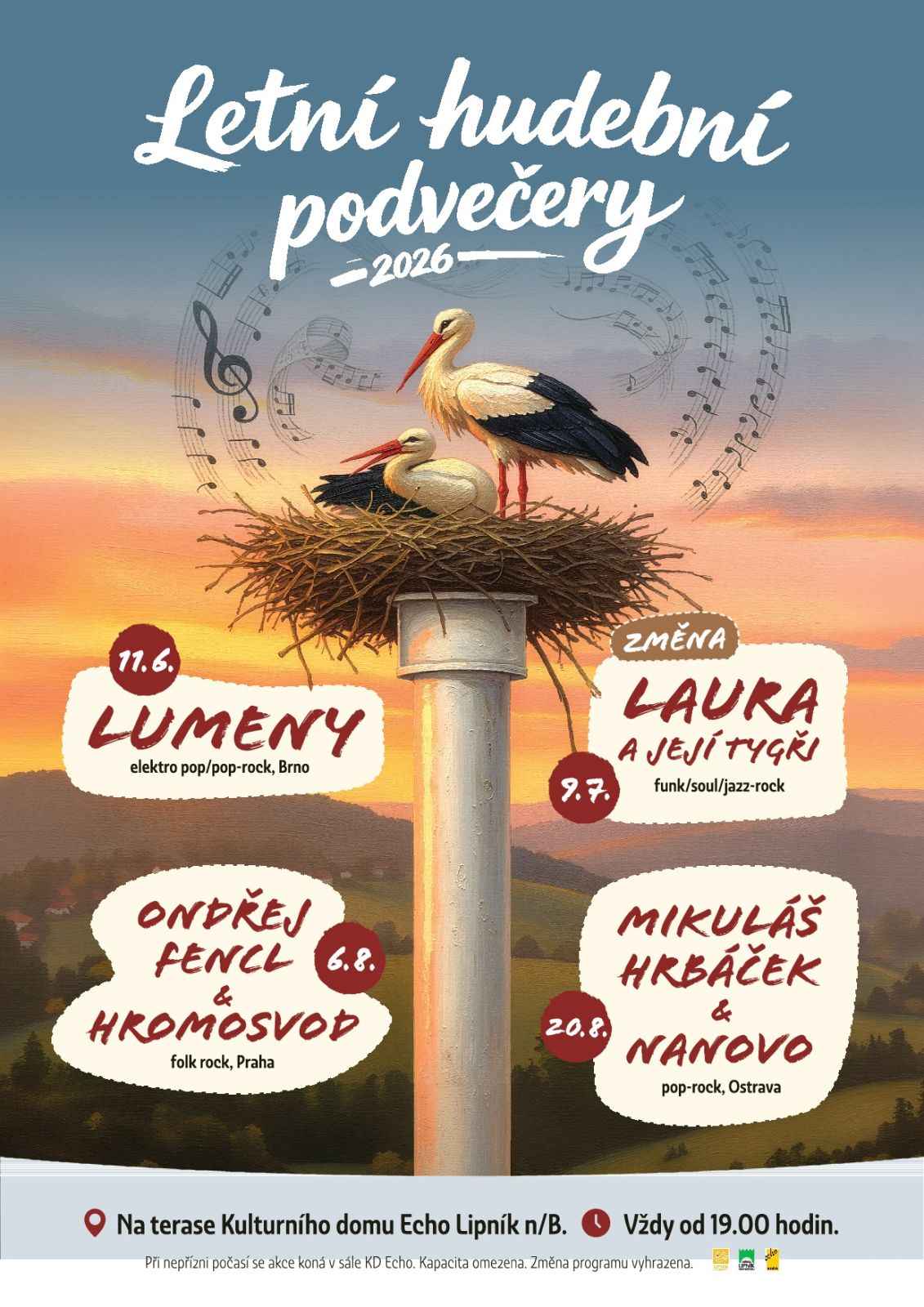 LETNÍ HUDEBNÍ PODVEČERY: MIKULÁŠ HRBÁČEK & NANOVO