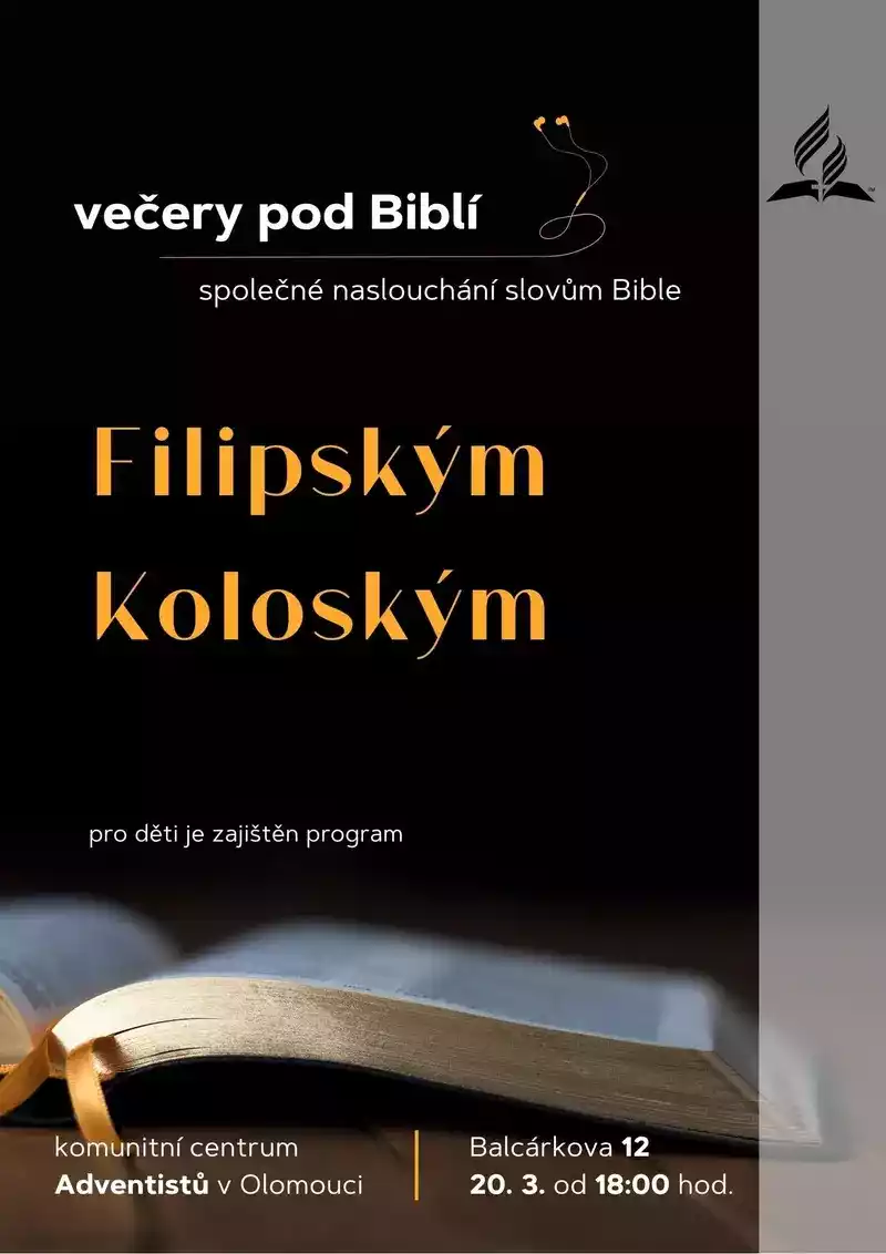 Večery pod Biblí – Filipským, Koloským