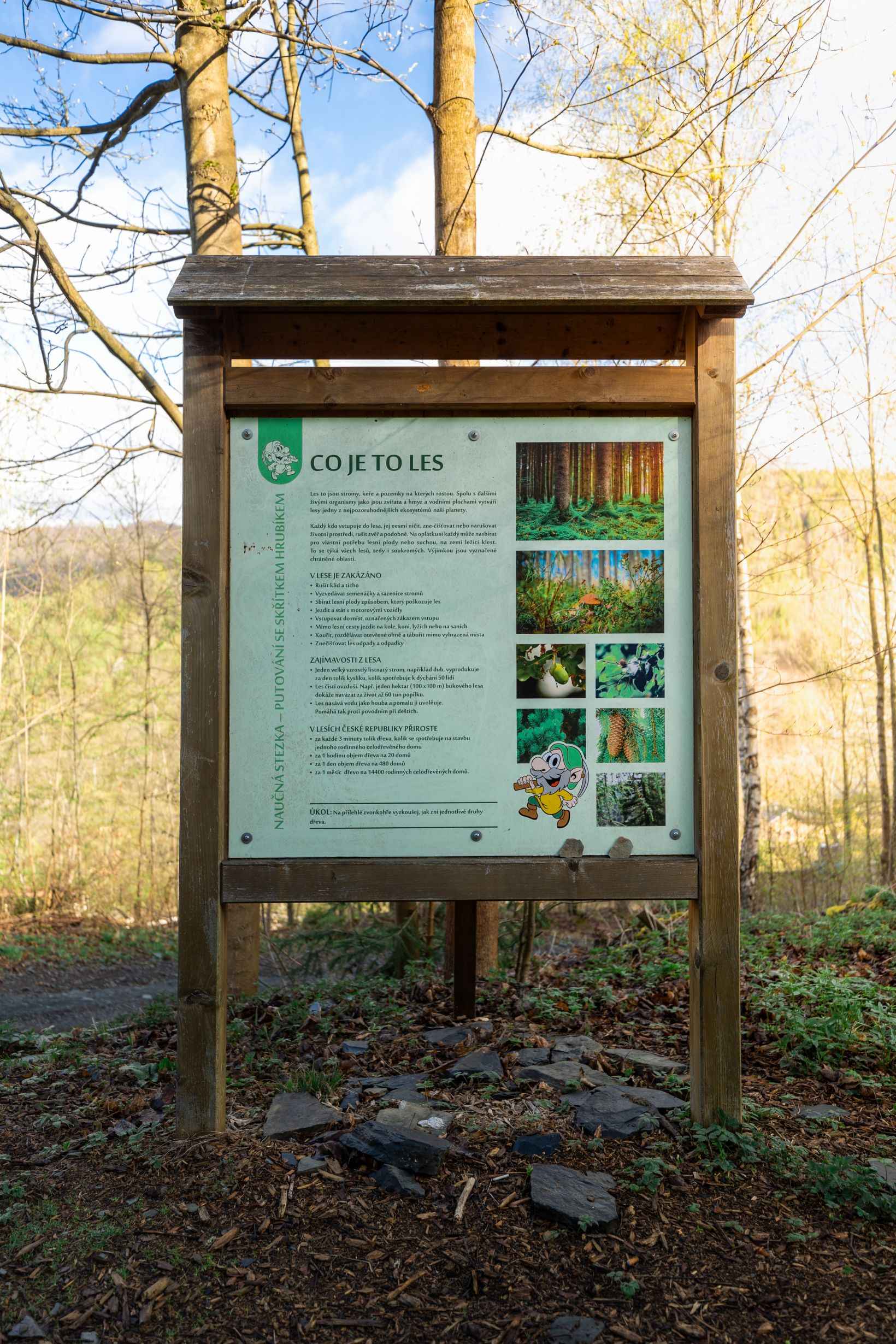 Educational trail of Hrubik the Elf