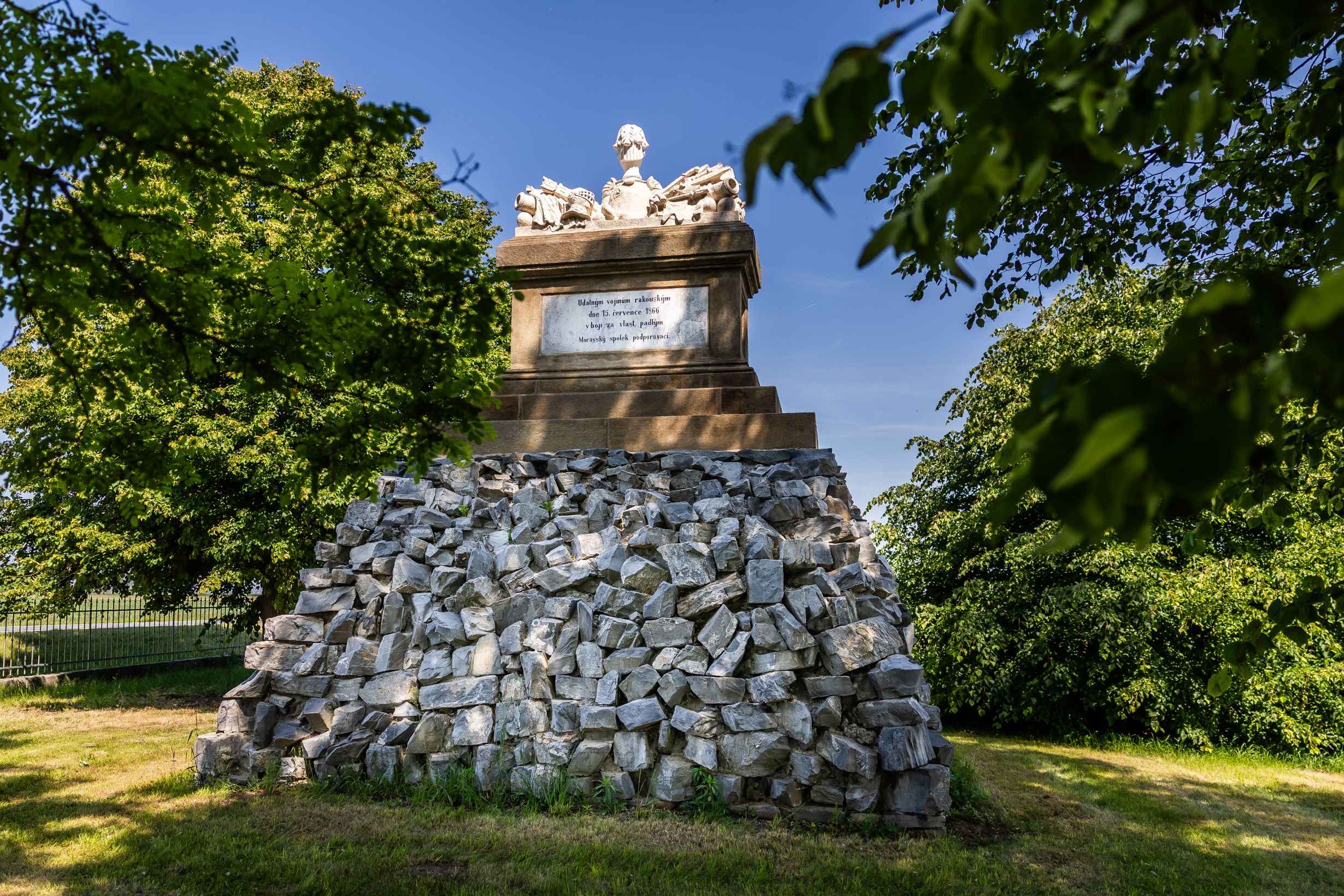  Lehrpfad Auf den Spuren der Schlacht von Tovačov 1866