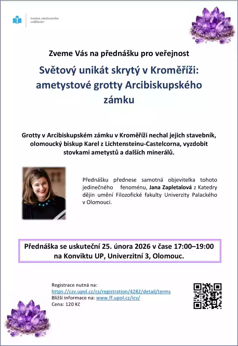 Ametystové grotty Arcibiskupského zámku v Kroměříži