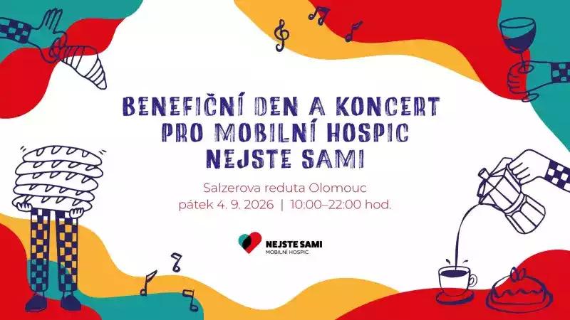 Benefiční den a koncert pro mobilní hospic Nejste sami