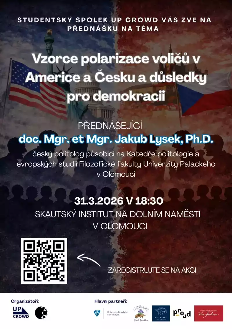 Science café - Vzorce polarizace voličů v Americe a v Česku a důsledky pro demokracii