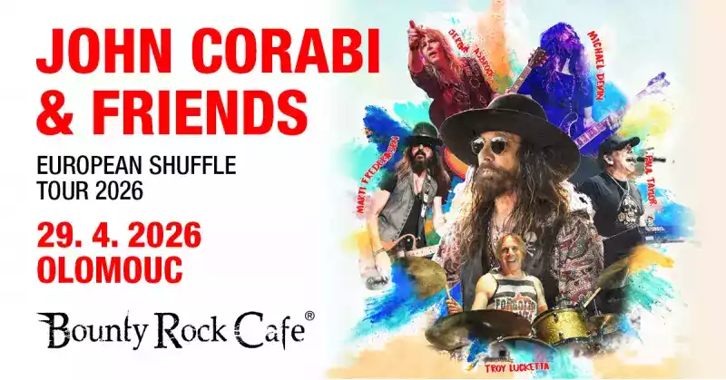 JOHN CORABI & FRIENDS (Mötley Crüe, The Dead Daisies), support The Great Alone