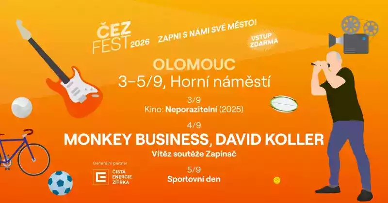 ČEZFEST - Olomouc | Monkey Business & David Koller