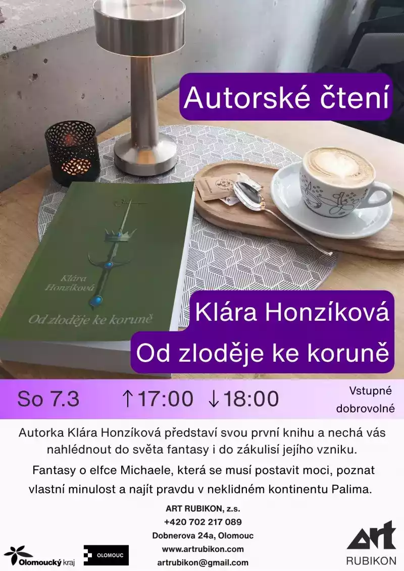 Autorské čtení: Klára Honzíková - Od zloděje ke koruně