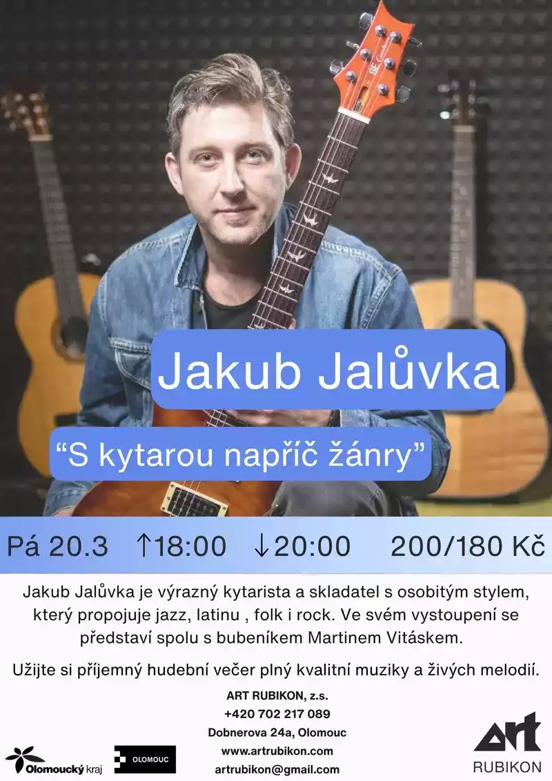 Koncert Jakuba Jalůvky: S kytarou napříč žánry
