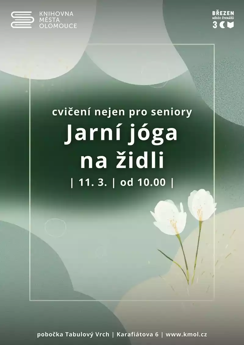 Jarní jóga na židli