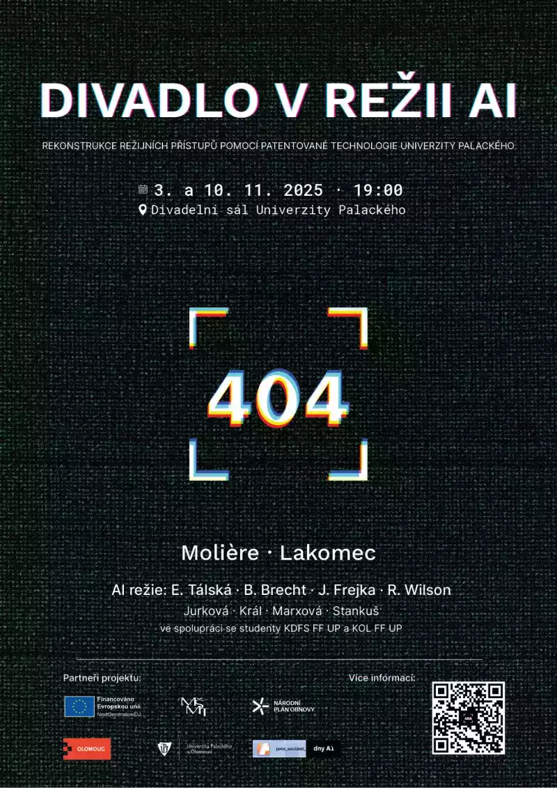 scena.404 uvádí: DIVADLO V REŽII AI (Molière, Lakomec) – repríza + diskuze