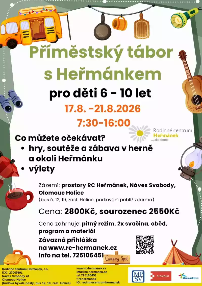 Příměstský tábor s Heřmánkem