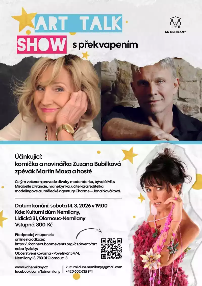 Art talk show s překvapením