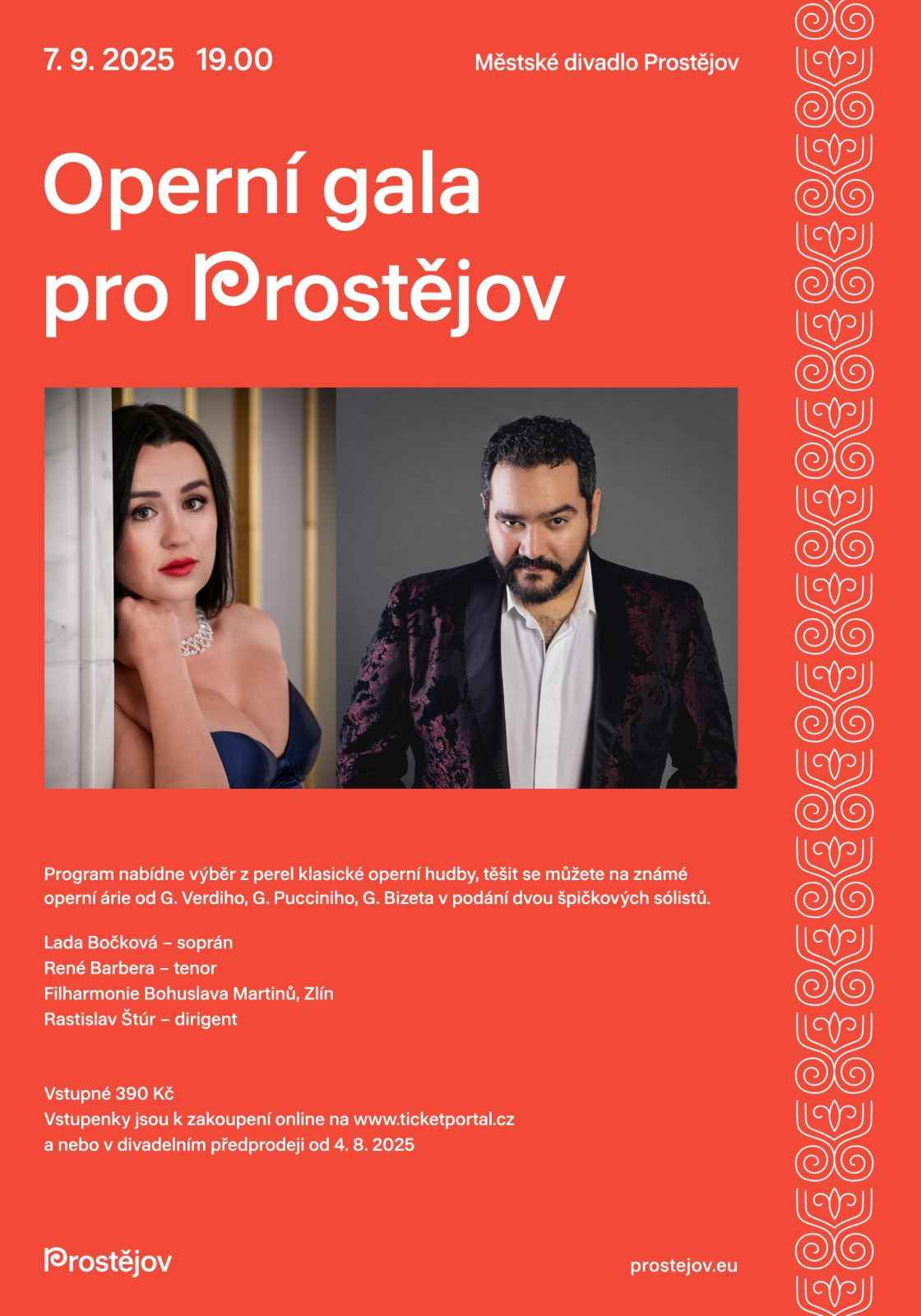 Operní gala pro Prostějov