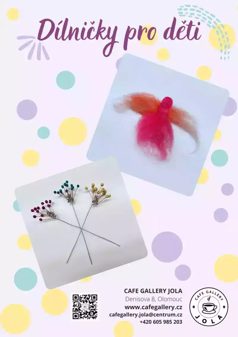 Dětská dílnička v Cafe Gallery JOLA