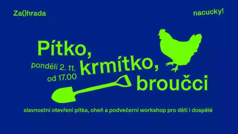 Pítko, krmítko, broučci – slavnostní otevření pítka, oheň a podvečerní workshop pro děti i dospělé