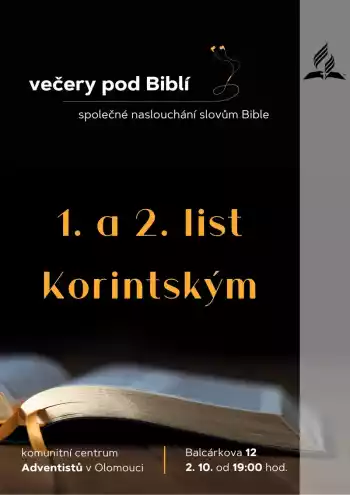 Večery pod Biblí – 1. a 2. kniha Korintským