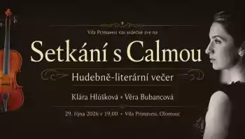 Setkání s Calmou: večer poezie, hudby a elegance