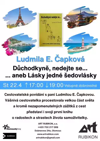 Autorské povídání: Ludmila E. Čapková - Důchodkyně, nedejte se...