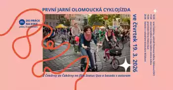První jarní olomoucká cyklojízda & projekce filmu Status Quo (beseda s režisérem)