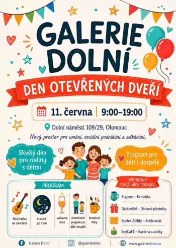Den otevřených dveří Galerie Dolní