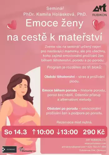 Seminář: Emoce ženy na cestě k mateřství