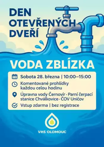 Den otevřených dveří: voda zblízka