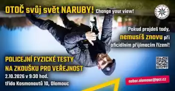 Policejní fyzické testy na zkoušku pro veřejnost