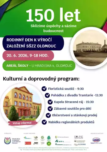 Oslava 150. výročí založení Střední školy zemědělské a zahradnické v Olomouci