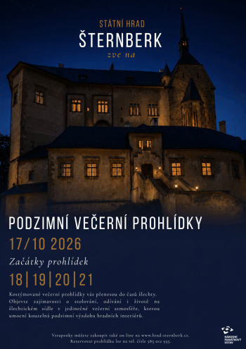 Netradiční podzimní večerní prohlídky na hradě