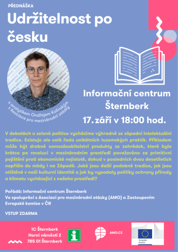 Přednáška: Udržitelnost po Česku