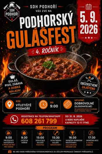 PODHORSKÝ GULÁŠFEST