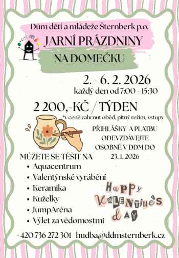 Jarní prázdniny v Domečku