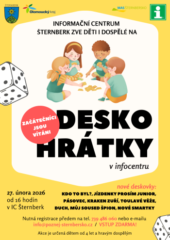 Deskohrátky v infocentru