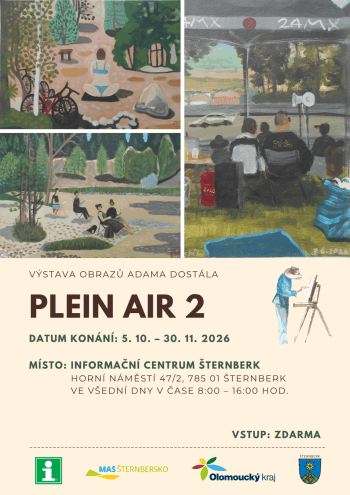 Výstava obrazů: PLEIN AIR 2