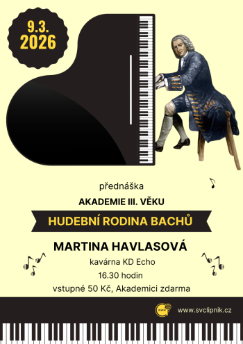 AKADEMIE III. VĚKU: HUDEBNÍ RODINA BACHŮ