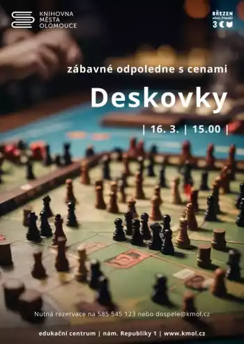 Deskovky – Březen 2026