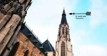 Výstup na jižní věž katedrály sv. Václava v Olomouci
