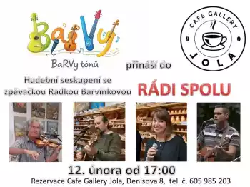 Hudební večer v Cafe Gallery JOLA